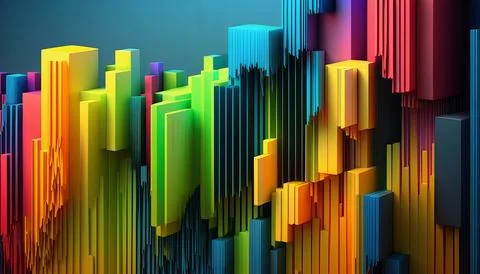 Abstract data background. UI UX Design Stock Illustration