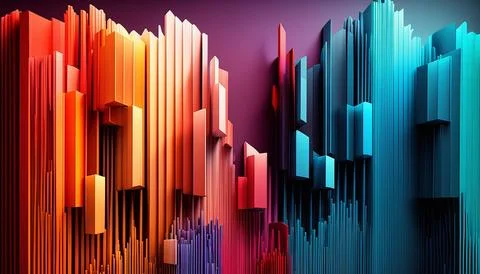 Abstract data background. UI UX Design Stock Illustration