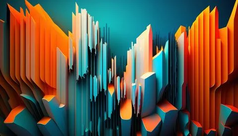 Abstract data background. UI UX Design Stock Illustration