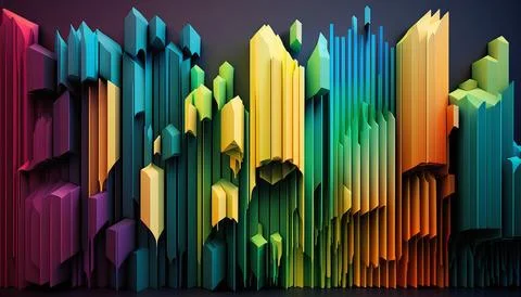 Abstract data background. UI UX Design Stock Illustration