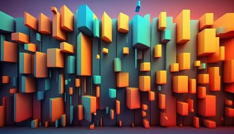 Abstract data background. UI UX Design Stock Illustration