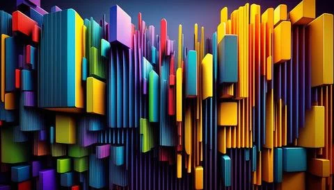 Abstract data background. UI UX Design Stock Illustration