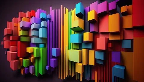 Abstract data background. UI UX Design Stock Illustration