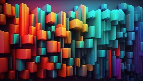 Abstract data background. UI UX Design Stock Illustration