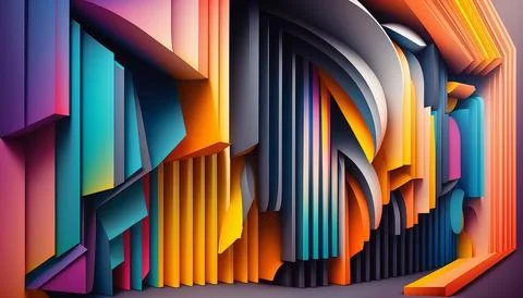 Abstract data background. UI UX Design Stock Illustration