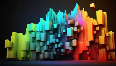 Abstract data background. UI UX Design 스톡 일러스트