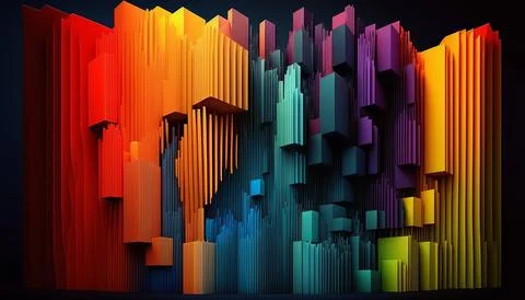 Abstract data background. UI UX Design Stock Illustration