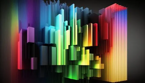 Abstract data background. UI UX Design Stock Illustration