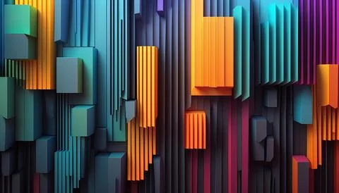 Abstract data background. UI UX Design Stock Illustration