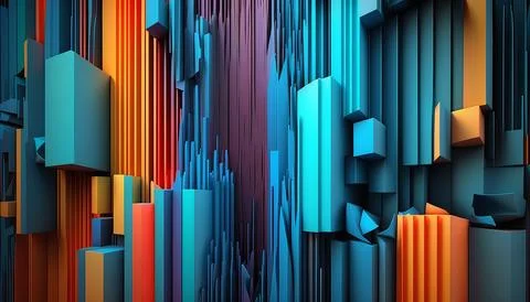Abstract data background. UI UX Design Illustrazione stock