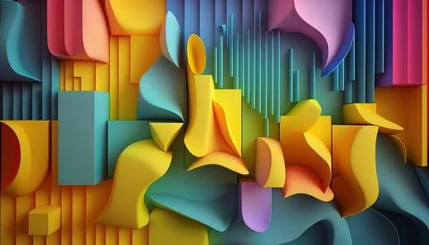 Abstract data background. UI UX Design Stock Illustration