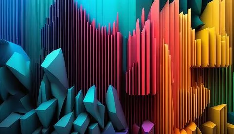 Abstract data background. UI UX Design Stock Illustration