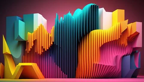 Abstract data background. UI UX Design Stock Illustration
