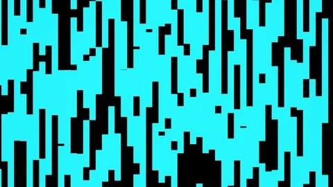 Abstract data block blue moving background New quality universal motion dynamic Stock-Footage 79854435