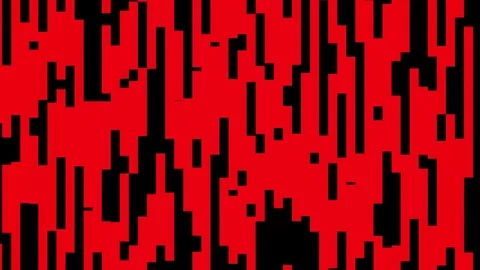 Abstract data block red moving background New quality universal motion dynamic Stock Footage 79854259