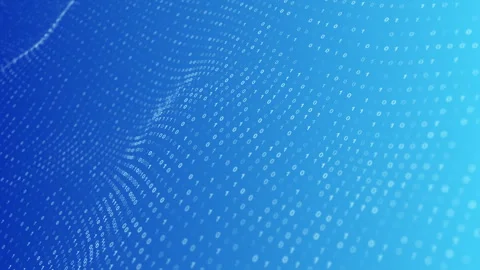 Abstract data cloud computing technology video animated background Stock Footage 341461467
