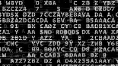 Abstract data code Stock Illustration