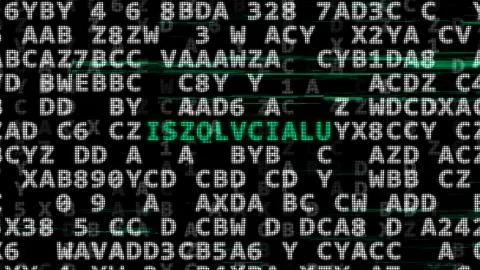 Abstract data code イラスト素材