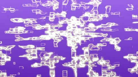 Abstract Data Corruption Glitch Effect Animation Video Stock Footage 297588671
