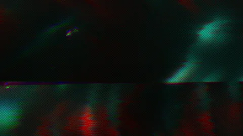 Abstract data error dynamic sci-fi holographic background. Damaged film effect. Stock-Footage 120364115