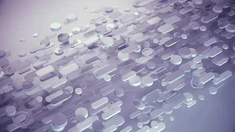 Abstract Data Flow Concept Stock Footage 283279309