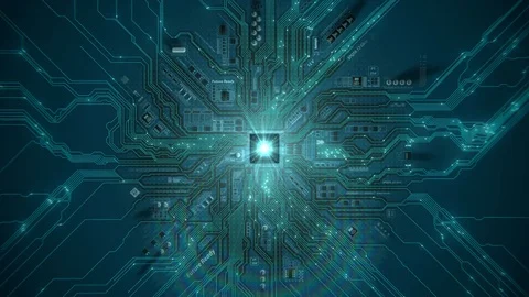 Abstract Data Flow Opener Stock Footage 83998406