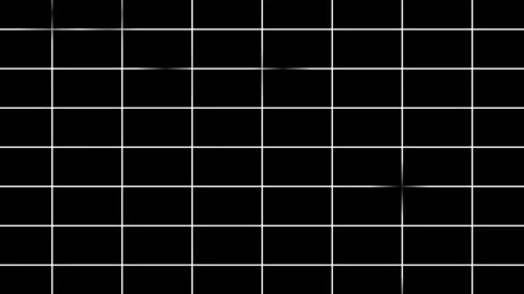 Abstract Data Grid Dissolving into Blackness with Subtle Light Shifts for T.. Stock Footage 340943569