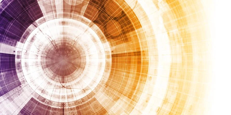 Abstract Data Stock Illustration