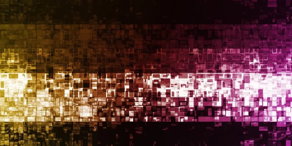 Abstract Data Illustrazione stock