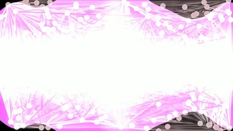 Abstract data network animation with glowing pink particles and digital flo.. Stock Footage 336259209