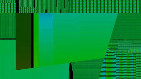 Abstract data noise square pixels shapes motions Stock Footage 125426854