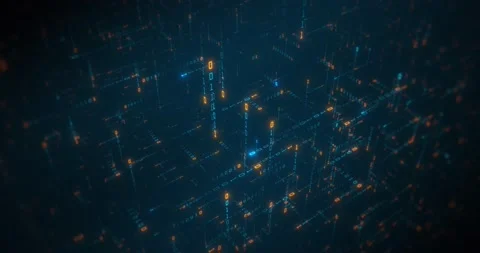 Abstract Data processing. automatic/manual, batch, and real-time data Stock Footage 139072359