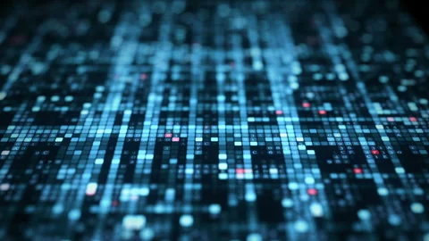 Abstract Data server processing information HD1080 Stock Footage 248053152