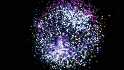 Abstract Data Sphere Stock Footage 138819587