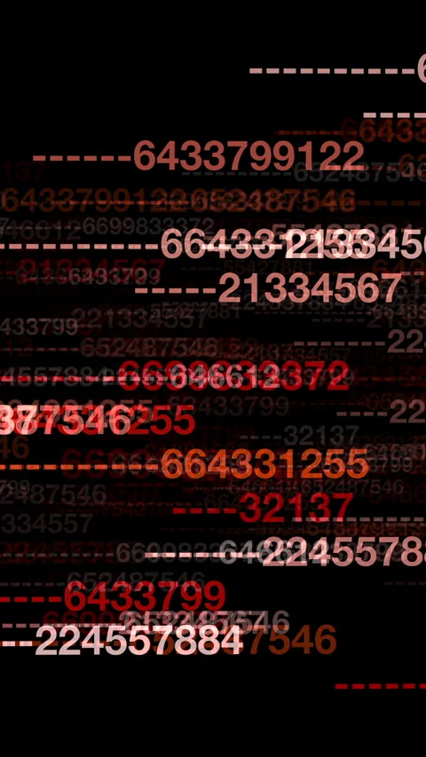 Abstract Data Stream Visualization Exploring data representation and Stock Footage 288656662