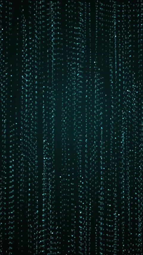 Abstract data stream visualization for technology and innovation projects Stock Footage 327947523