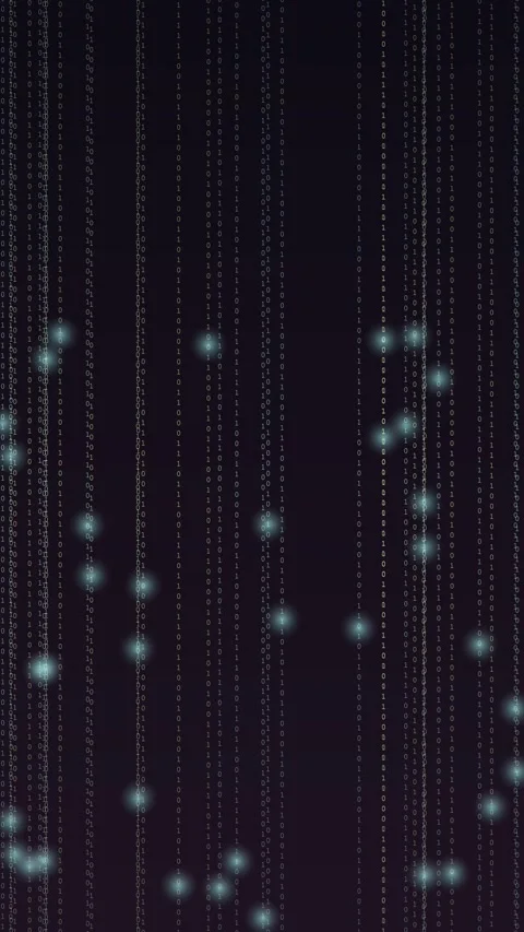 Abstract data streams visualize digital information flow and network Video stock 327625629