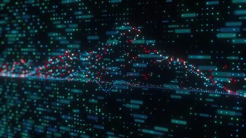 Abstract data technology イラスト素材