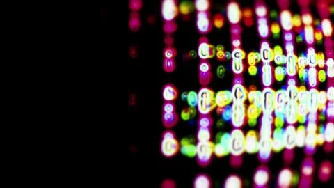 Abstract Data TV Noise 0807 HD Stock Video Stock Footage 84190752