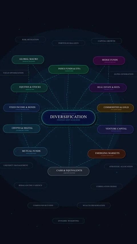 Abstract data visualization animation showing digital mind map nodes Stock Footage 347042970