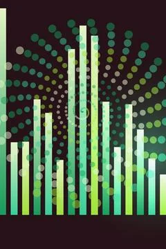 Abstract Data Visualization Background Stock Photos