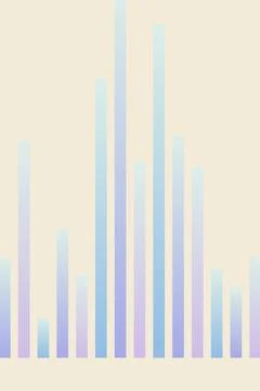 Abstract Data Visualization Bar Chart Stock Photos