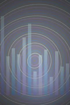 Abstract Data Visualization Circular Graph Stock Photos