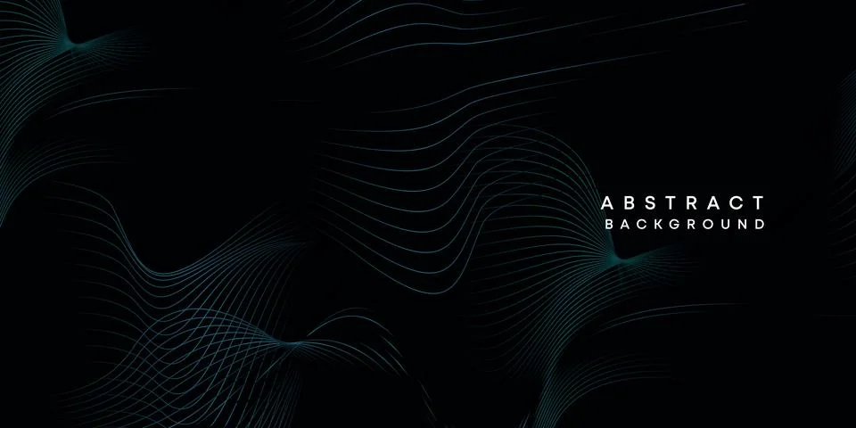 Abstract data visualization geometric dark blue orange green gradient background イラスト素材