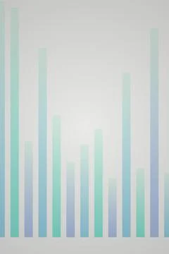 Abstract Data Visualization Gradient Bars Stock Photos