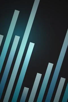 Abstract Data Visualization Gradient 스톡 사진