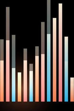 Abstract Data Visualization Graph Stock Photos