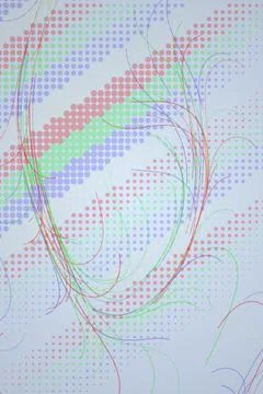 Abstract Data Visualization Pattern Stock Photos