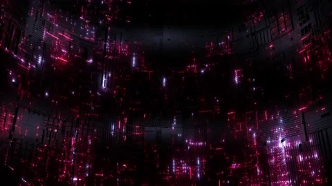 Abstract Datacenter Visualization 스톡 동영상 144150636