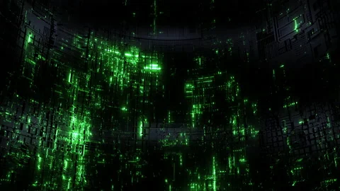 Abstract Datacenter Visualization 스톡 동영상 144150832